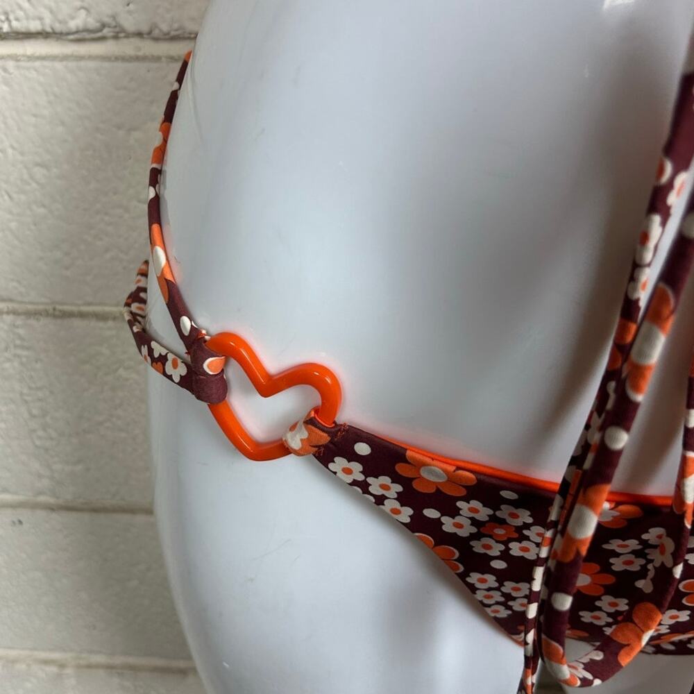 Frankie’s Bikinis Tatum Floral Triangle Bikini size S - Picture 10 of 13